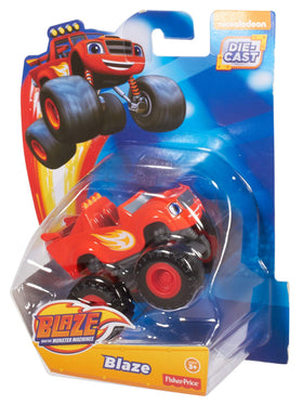 Fisher-Price Blaze die-cast truck wheel detail, smooth rolling for tracks