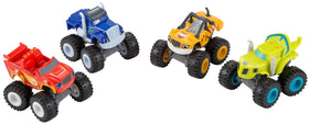 Fisher-Price Blaze stripes vehicle for fast, imaginative racing play.