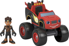 Fisher-Price Blaze ninja AJ truck ready for imaginative stealth racing play