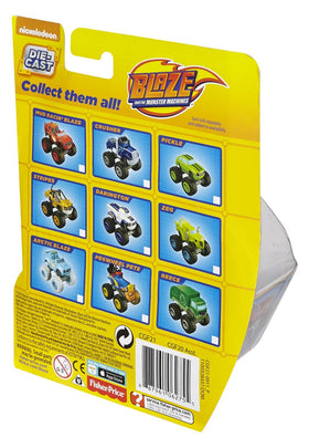 Fisher-Price Blaze packaging and display, ideal for gifting and shelf appeal