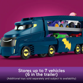 Fisher-Price Bam the Batmobile included for iconic, action-packed pretend play