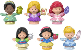 Fisher-Price Disney Princess Ariel treasure figure in hand inspires imaginative play.