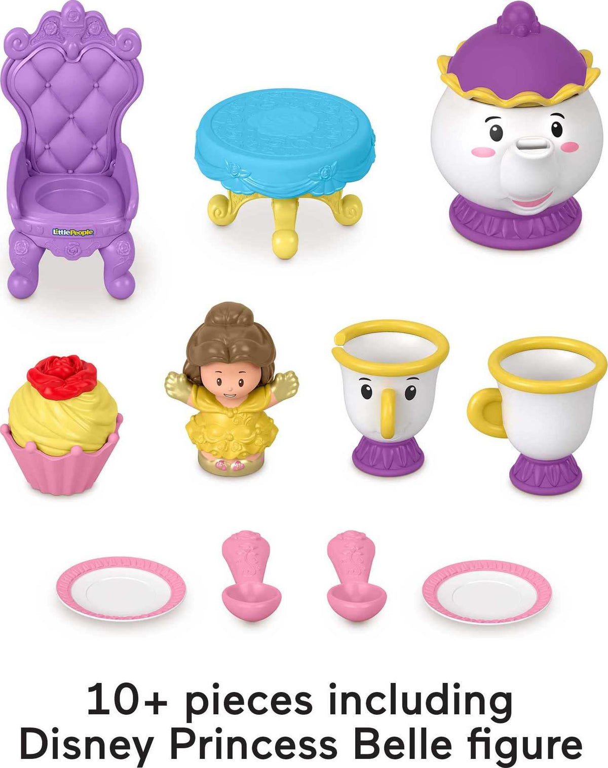 Fisher-Price cupcake with frosting spins and clicks for interactive fun