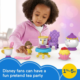 Fisher-Price Mrs. Potts teapot for pretend serving and storytelling