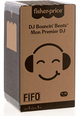 Fisher-Price DJ Bouncin’ Beats three Smart Stages adapt to growing skills.