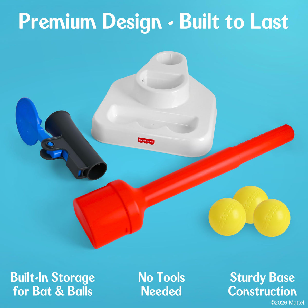 Fisher-Price Grow-to-Pro indoor-outdoor set suited for versatile home use.
