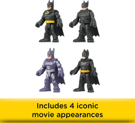Fisher-Price Imaginext Batman Begins figure with poseable joints for dynamic poses