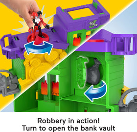 Fisher-Price Imaginext Batman figure for heroic storytelling
