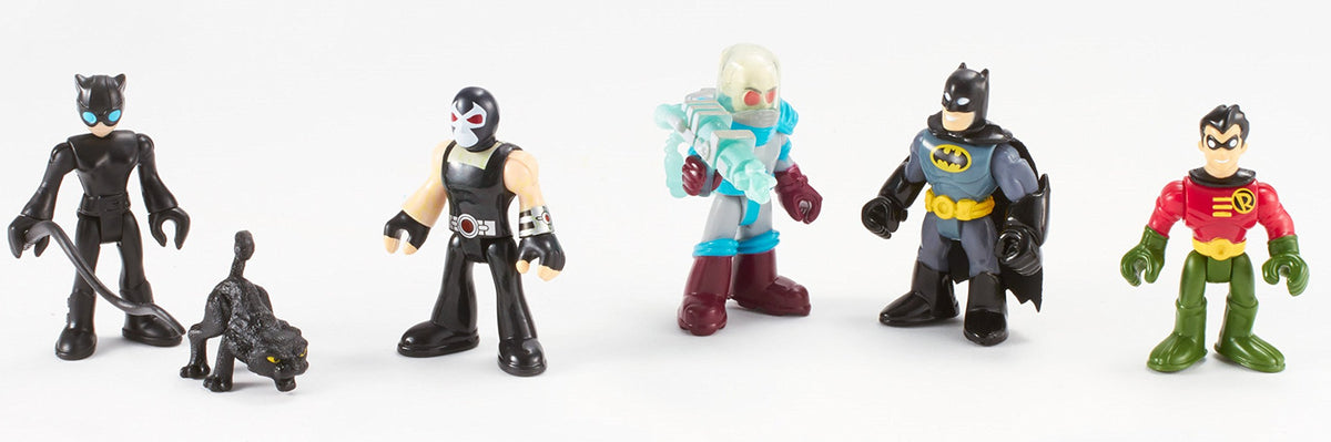 Fisher-Price Imaginext Mr. Freeze figure enables cool rivalries during play