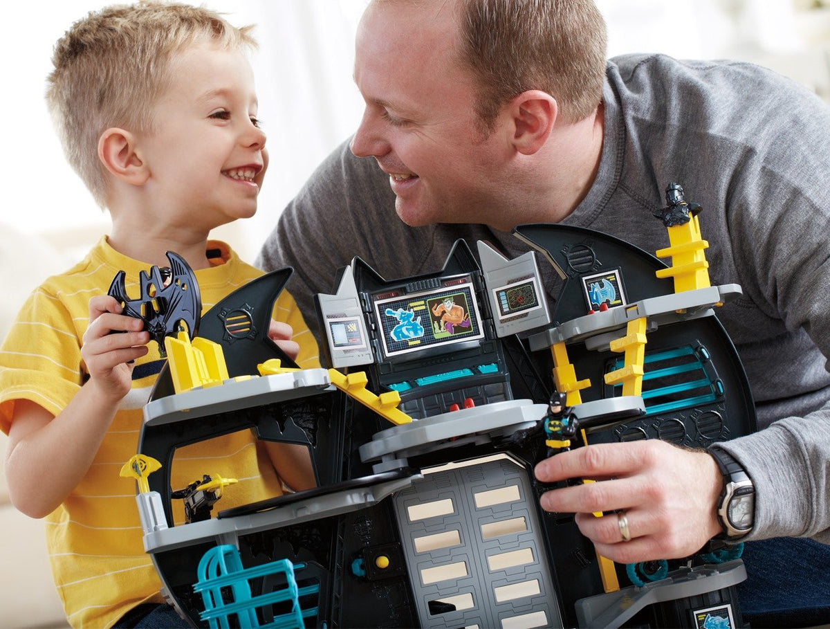 Fisher-Price Imaginext Batman Robin close-up figure sparks storytelling and role play