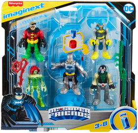 Fisher-Price Imaginext battle accessories for versatile play.