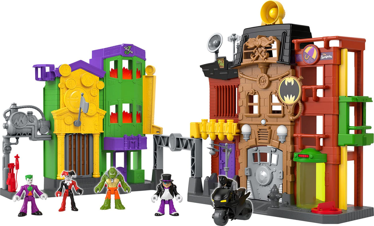 Fisher-Price Imaginext Crime Alley Playset for Gotham adventures