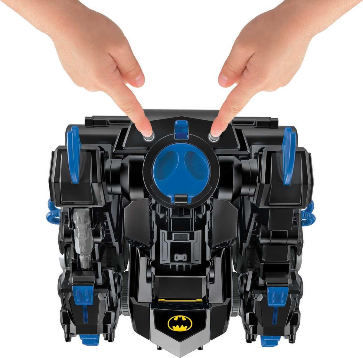 Four launcher disks expand pretend missions and target practice.