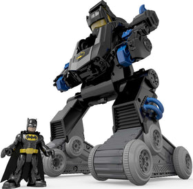 Fisher-Price Imaginext Bat Bot transforming robot sparks imaginative play.