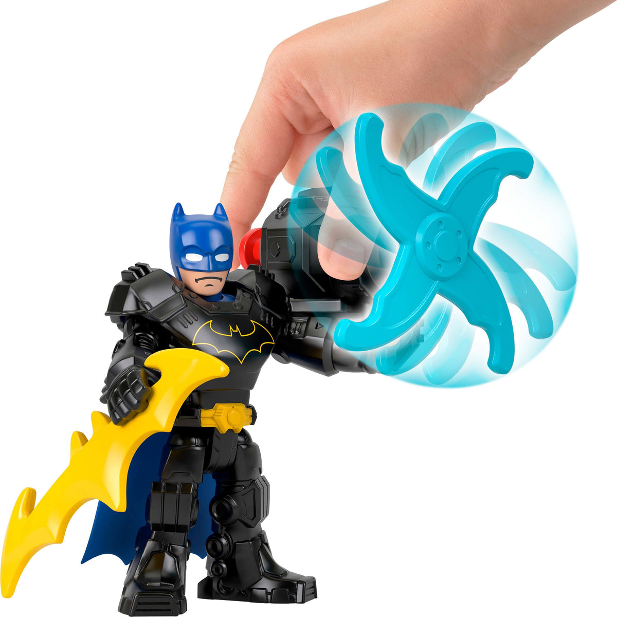 Fisher-Price Imaginext Supermobile with Superman for heroic missions.