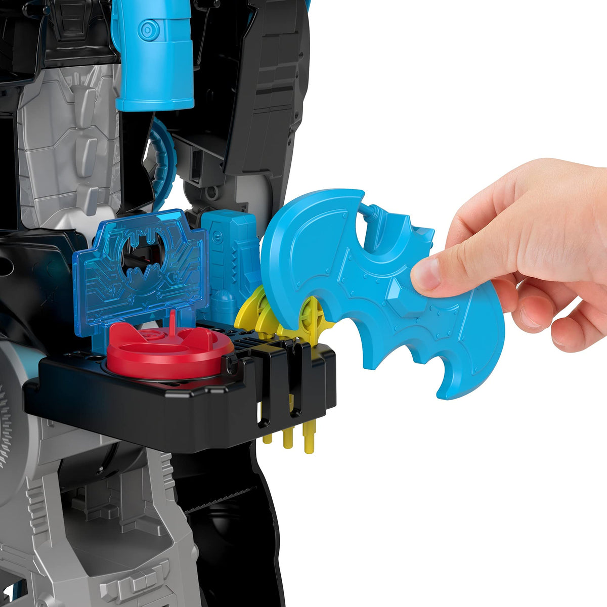 Bat-Tech Batbot in flight mode with lights and sounds