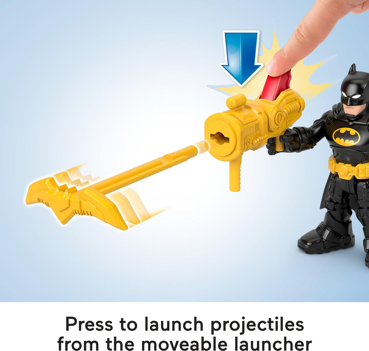 Batcomputer panel lights up to cue the next Batman mission