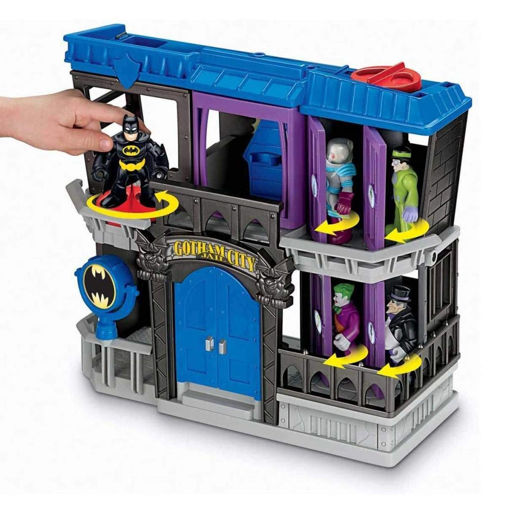 Fisher-Price Imaginext Batman figure ready to save the day in Gotham.