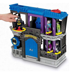 Fisher-Price Imaginext Batman figure ready to save the day in Gotham.