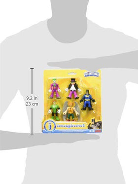 Fisher-Price Imaginext Hawkman and Green Lantern figures encourage team-based play scenarios