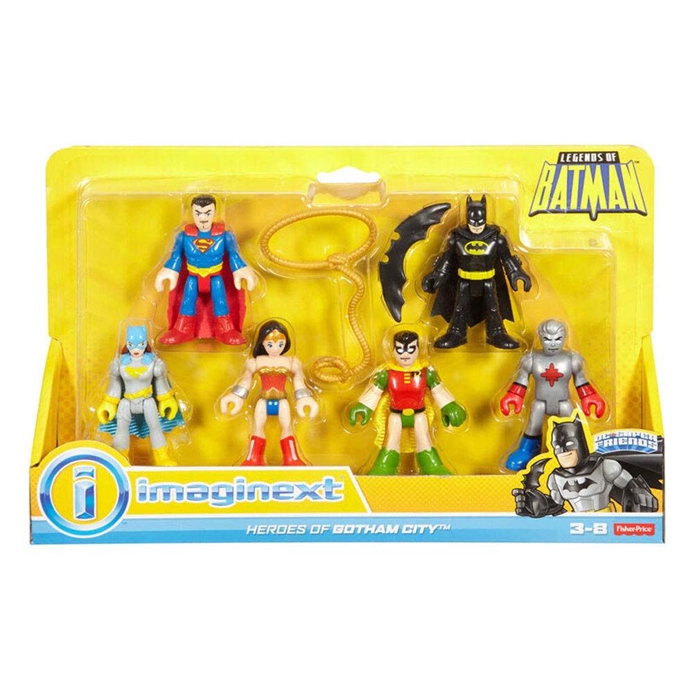 Fisher-Price Imaginext Batgirl action pose boosts role-play adventures