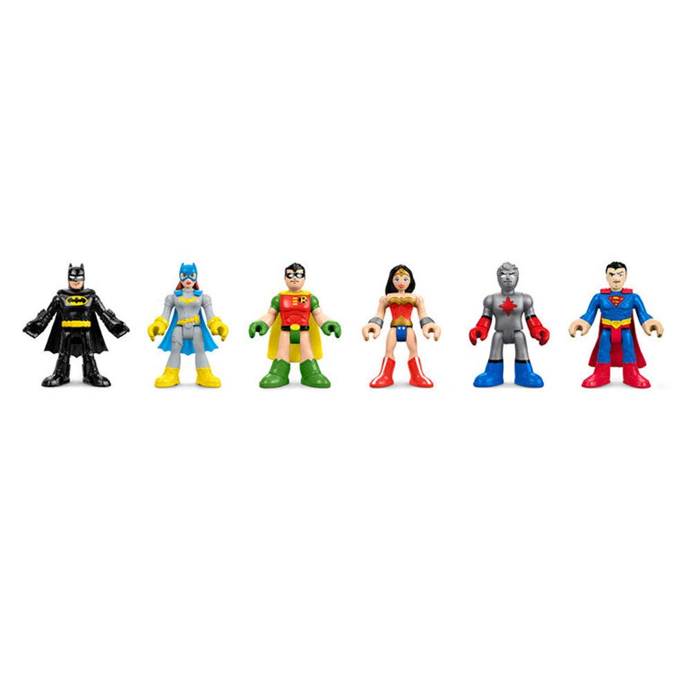 Fisher-Price Imaginext Gotham heroes group shot for adventures
