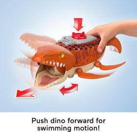 Patrol boat with removable launcher for action-packed play