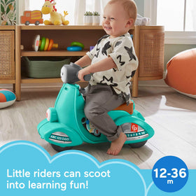 Fisher-Price Laugh and Learn dashboard buttons activate learning songs