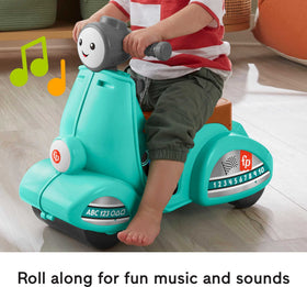 Fisher-Price Laugh and Learn plays songs and phrases as kids scoot