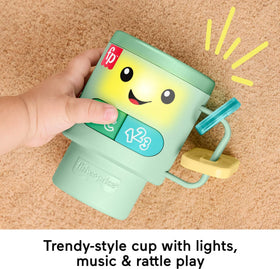 Fisher-Price activity keys with musical fob for counting and pretend play.