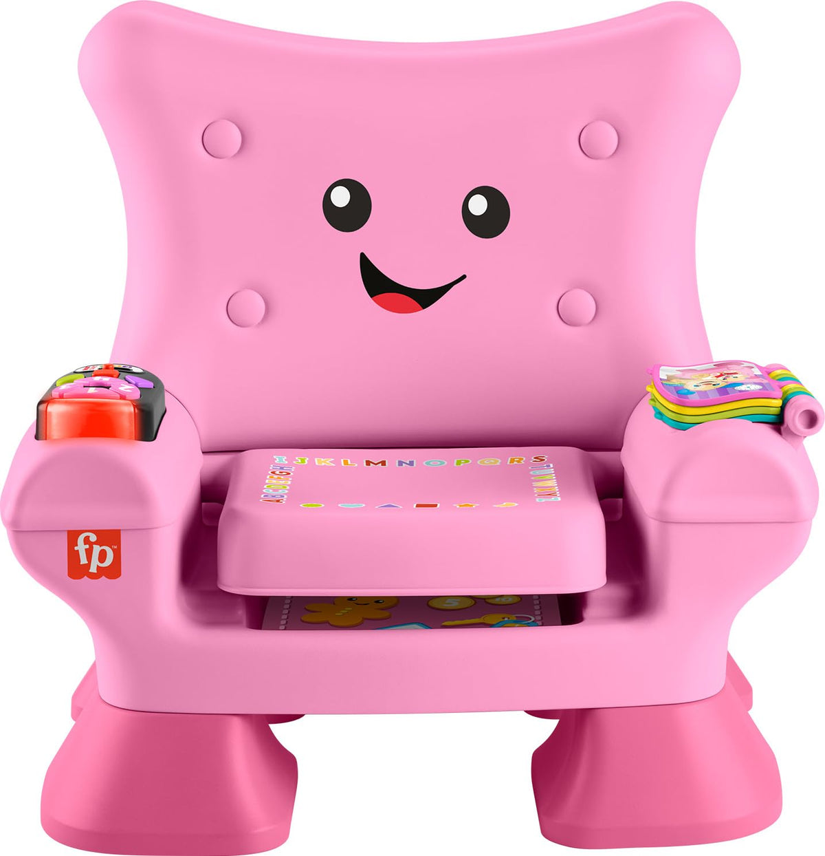 Fisher-Price Laugh & Learn chair pink three Smart Stages engage growing toddlers