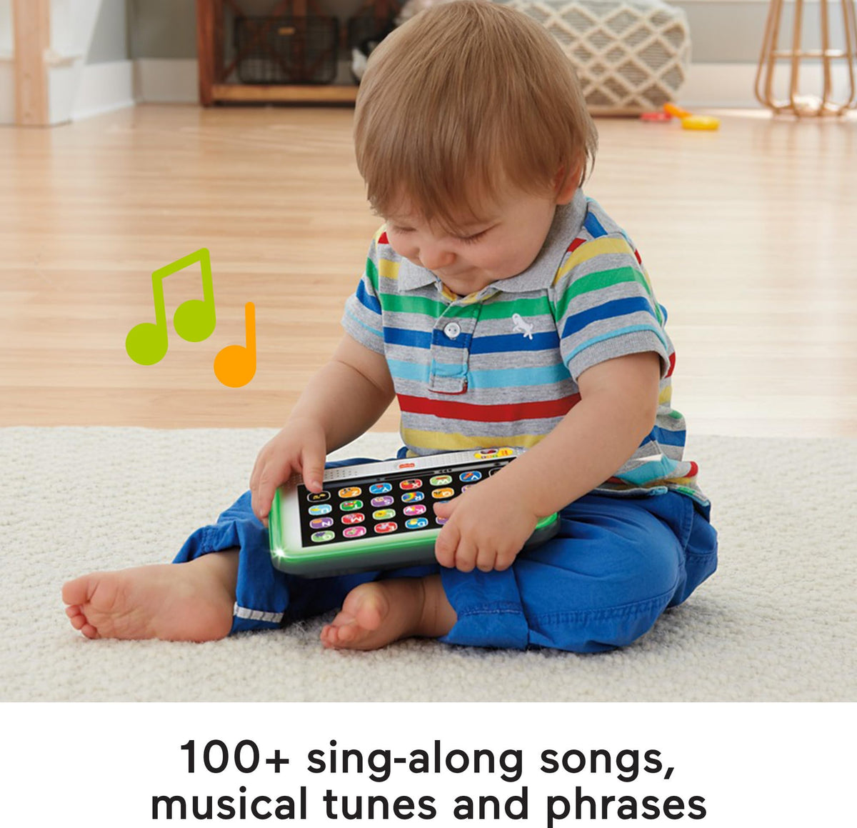 Fisher-Price Laugh and Learn tablet offers three stages for growth
