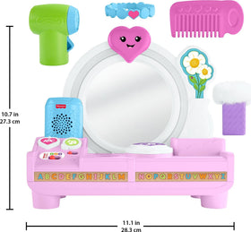 Fisher-Price Laugh & Learn Vanity playset offers 75+ songs for learning through play