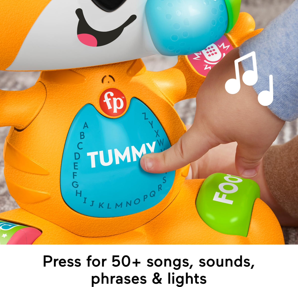 Fisher-Price Link Squad Tiger record and remix feature sparks creativity