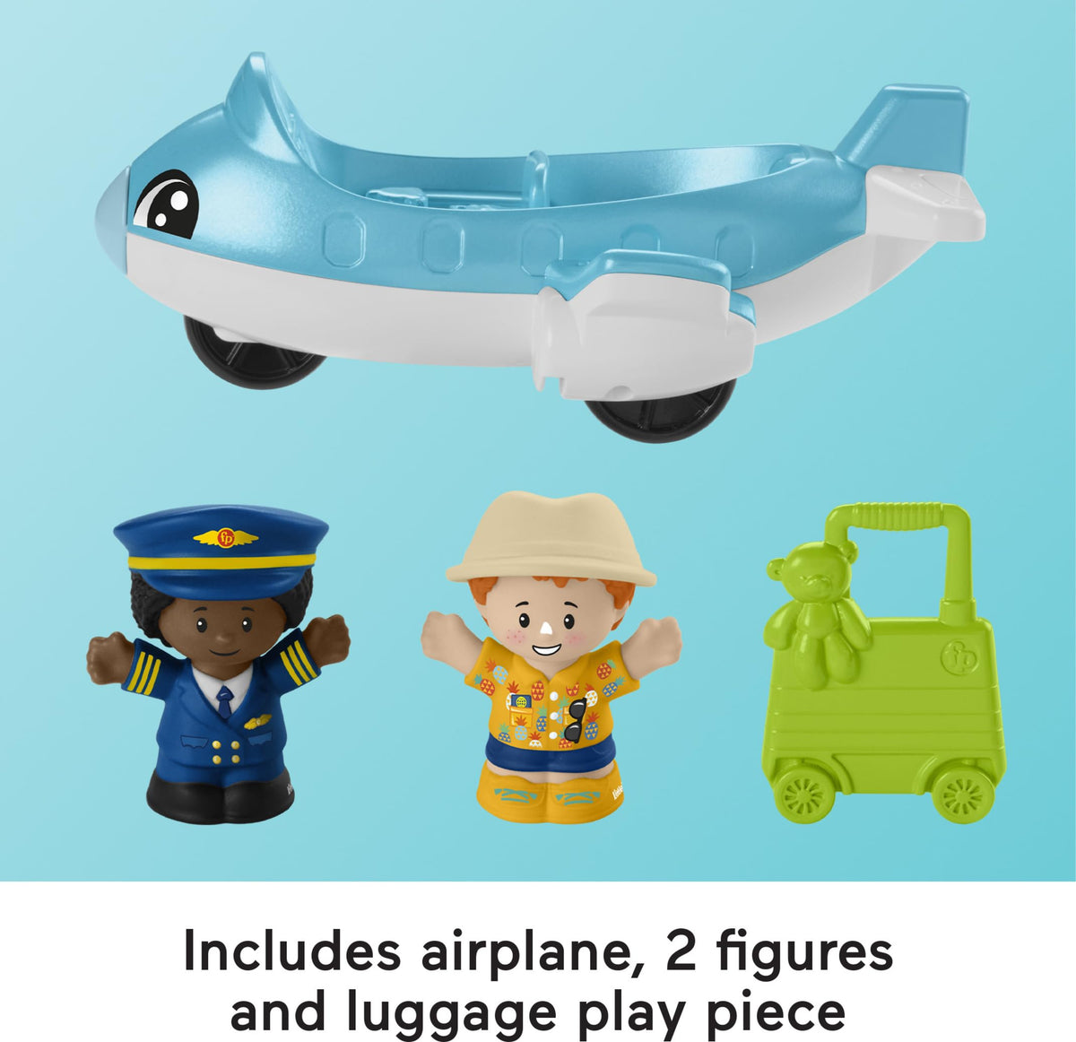 Fisher-Price Little People X-ray machine adds security themed play and suspense.