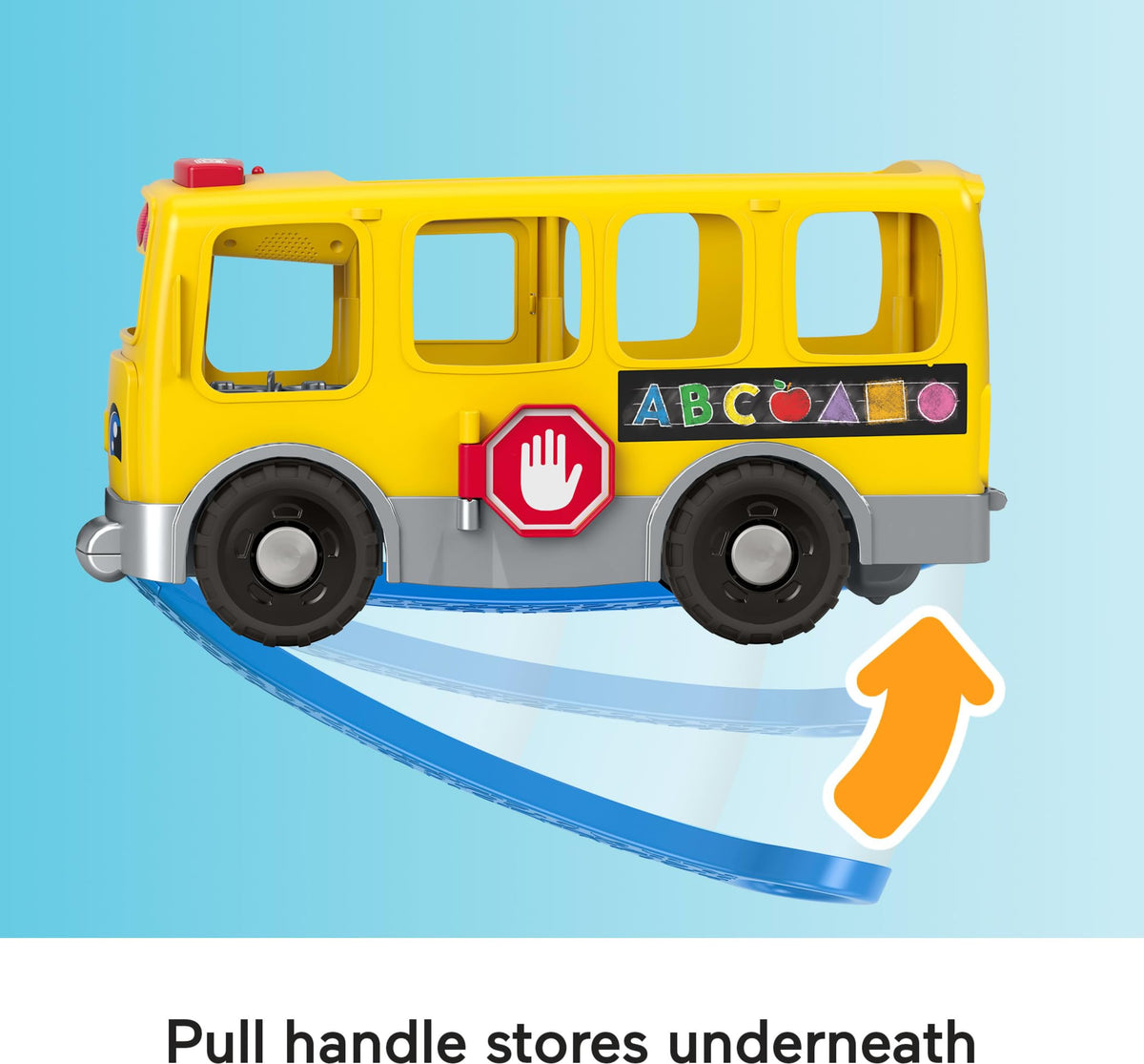 Fisher-Price Little People bus four figures included for storytelling