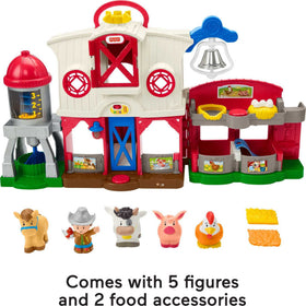 Fisher-Price Little People Caring for Animals Farm animal figures invite imaginative farming stories