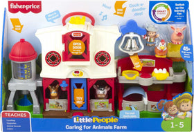 Fisher-Price Little People Farm complete set supports cooperative pretend play