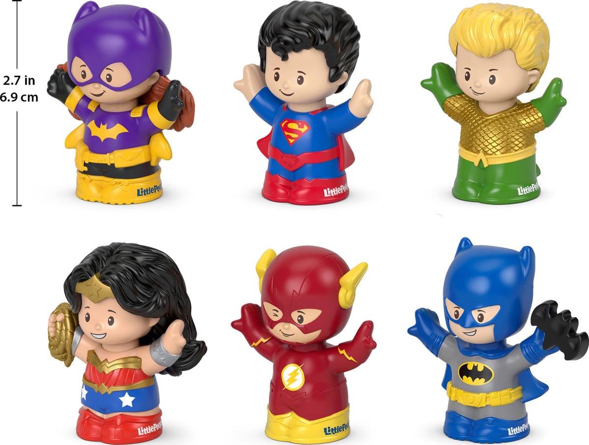 Fisher-Price Little People Aquaman figure for ocean-themed pretend adventures