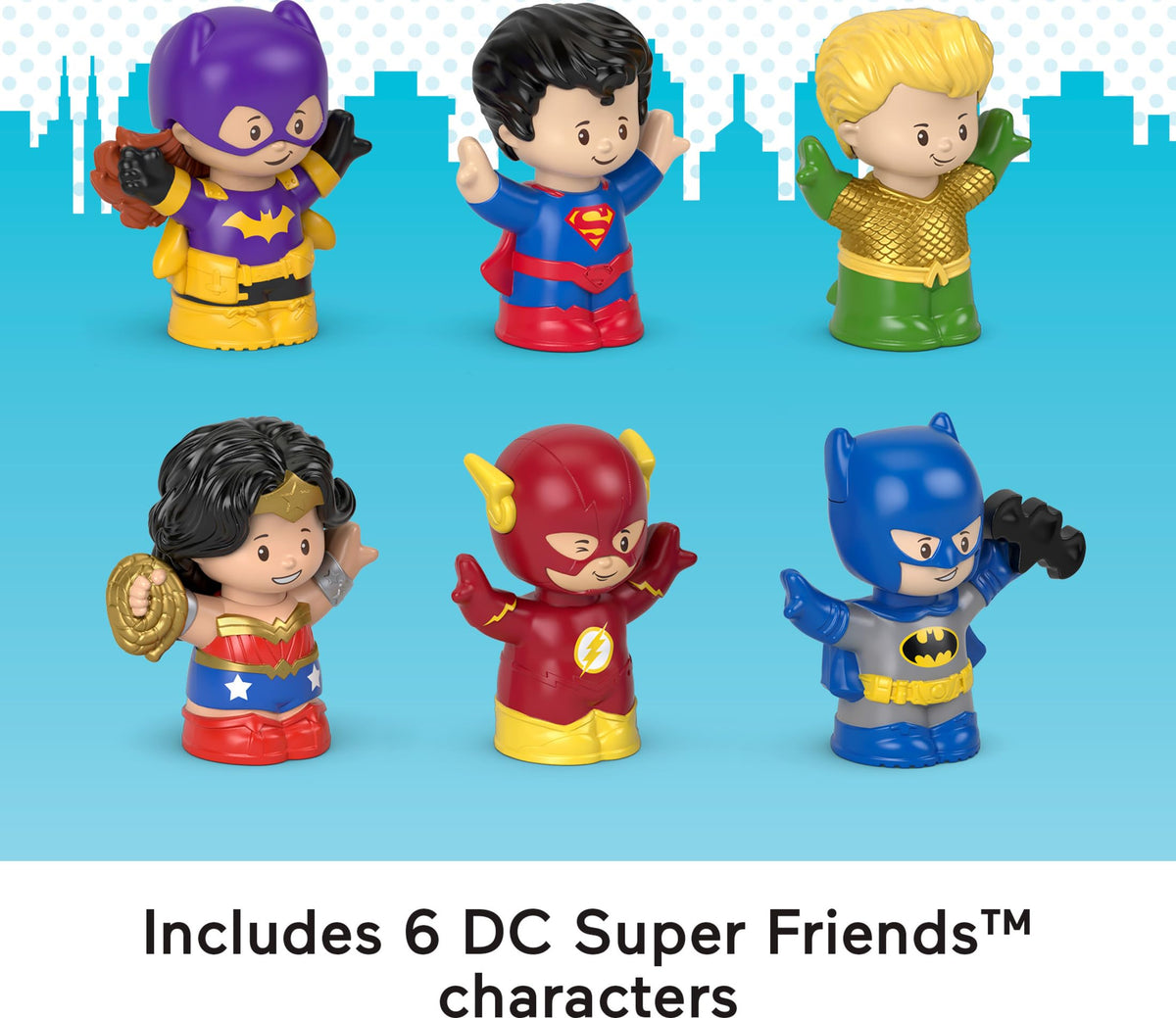 Fisher-Price Little People The Flash figure supports quick-access play and stories