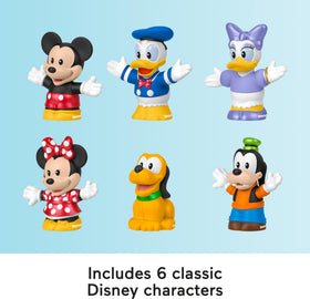 Fisher-Price Little People Daisy Duck figure encouraging imaginative play and role-play