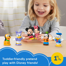 Fisher-Price Little People Donald Duck figure inviting interactive storytelling for preschoolers