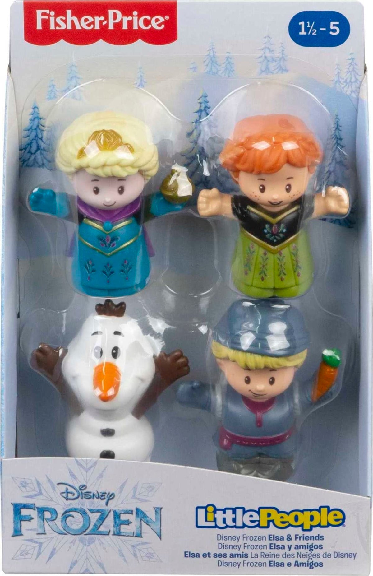 Fisher-Price Little People Frozen playset options enhance early motor skills and narratives