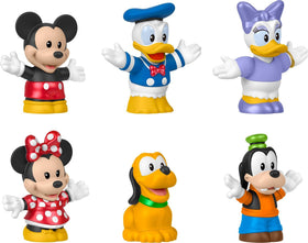 Fisher-Price Little People Mickey Mouse figure ready for toddler pretend play and storytelling