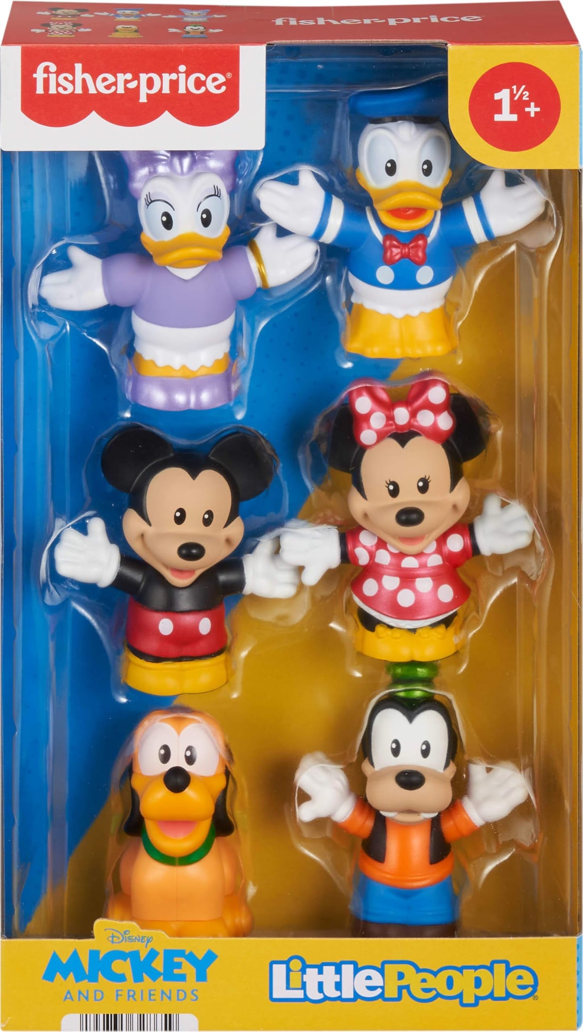 Fisher-Price Little People Pluto figure completing the Disney group for creative narratives