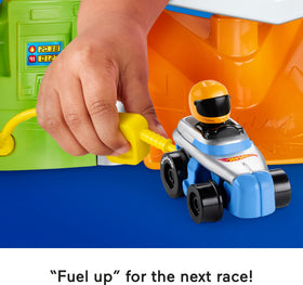 Fisher-Price Little People drive-thru tunnel and lift gate spark storytelling