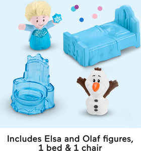Fisher-Price Little People Elsa Ice Palace lights and sounds including Let It Go