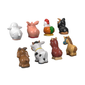 Fisher-Price Little People farm chicken figure for pretend storytelling on the farm.