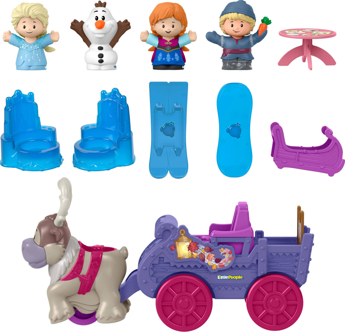Fisher-Price Little People Arendelle storytelling accessories expand pretend play