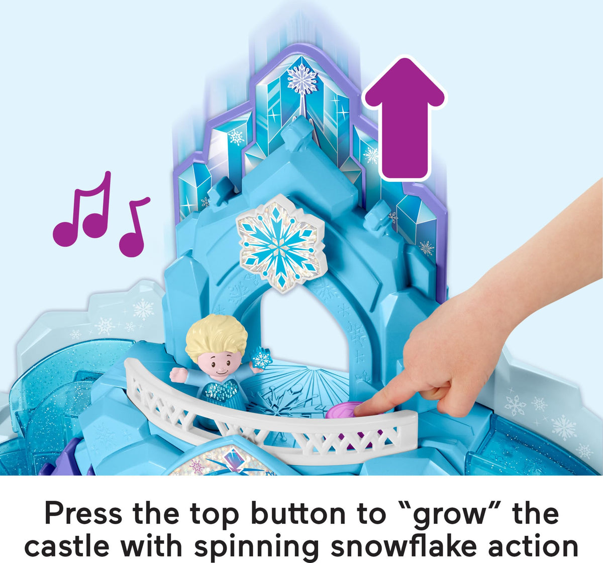 Fisher-Price Little People ice palace bed and chair accessories